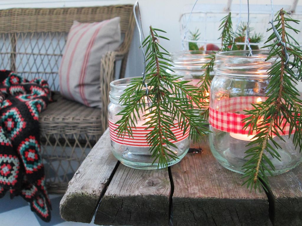 DIY - lag din egen lyslykt. Nydelig julepynt som lyser opp!