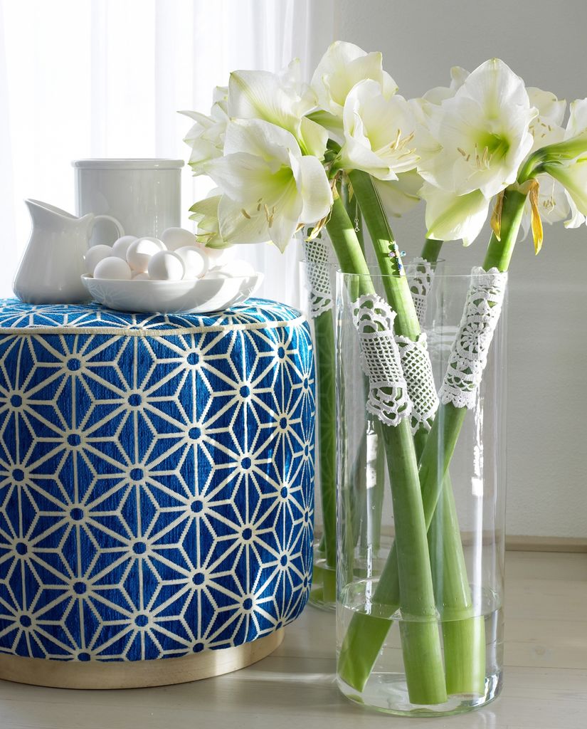 Amaryllis er en nydelig juleblomst som er like fin som snittblomst som i potte.