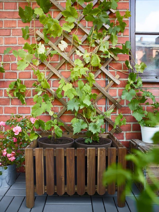 Inspirasjon – min oase Altankasser ikea